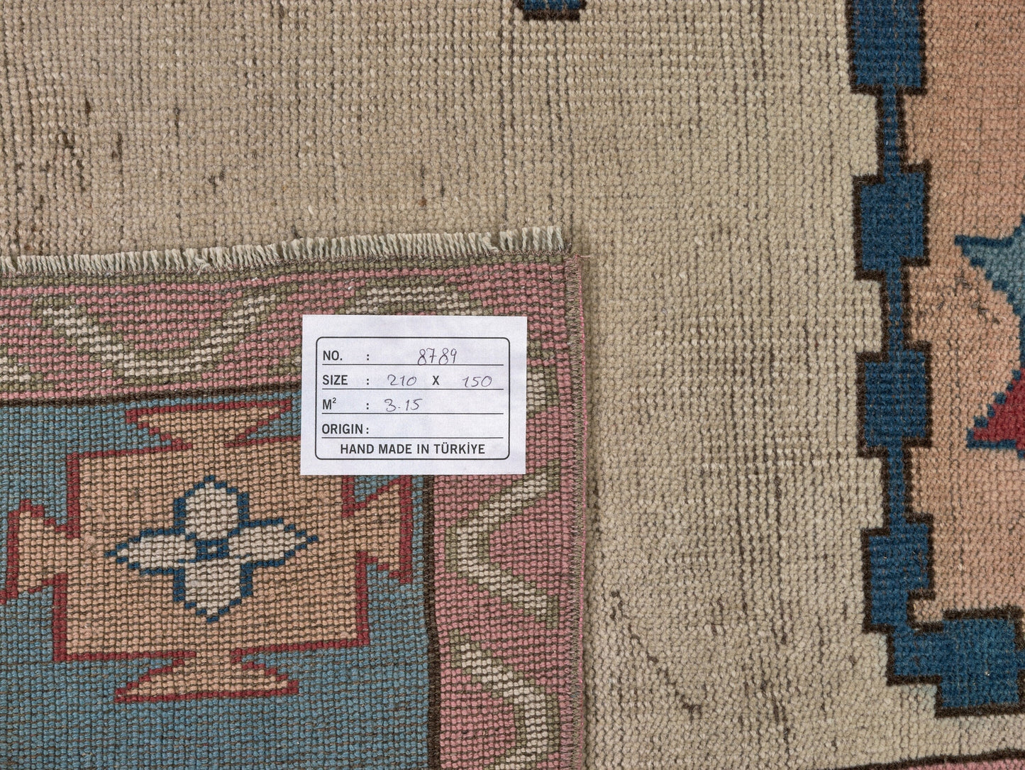 Antique Oushak Rug, Turkish rug, Vintage rug, Neutral rug, 5x7 Area rug, Carpet rug, Anatolia rug, Bedroom Oushak rug, Handmade rug,8789