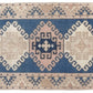 Neutral Blue Small Turkish rug,3x4 Rug, Oushak Rug, Turkish rug, Anatolia rug, Nursery Vintage Rug 3x4, Handmade rug, Small Carpet rug,10071