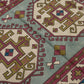 One of a kind Oushak Vintage Rug , Turkish rug, 4x6 Neutral Handmade Rug, Antique rug, Unique rug, Ethnic rug, Small Turkish Rug, 8916