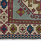 One of a kind Oushak Vintage Rug , Turkish rug, 4x6 Neutral Handmade Rug, Antique rug, Unique rug, Ethnic rug, Small Turkish Rug, 8916