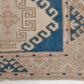 Neutral Blue Small Turkish rug,3x4 Rug, Oushak Rug, Turkish rug, Anatolia rug, Nursery Vintage Rug 3x4, Handmade rug, Small Carpet rug,10071