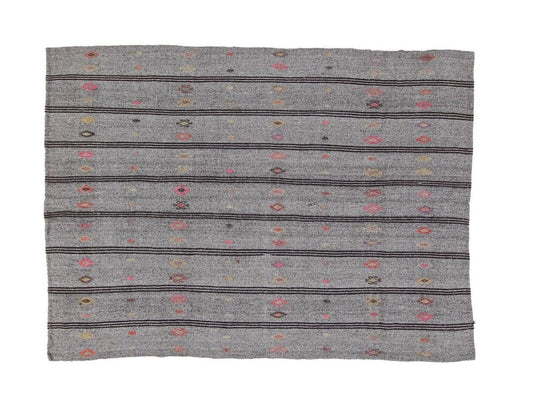 Kilim Rug, Turkish Kilim Rug 6x8, Vintage Kilim, Area Rug, Bedroom Rug, Minimalist Decor, Handmade Kilim Rug, One of a Kind Rug, 7901