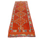 Bedroom Runner rug, Turkish Oushak Vintage Carpet Runner Rug, Hallway Floor Kitchen Runner Rug, Bohemian Rug, One of a kind, 7200
