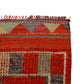 Bedroom Runner rug, Turkish Oushak Vintage Carpet Runner Rug, Hallway Floor Kitchen Runner Rug, Bohemian Rug, One of a kind, 7200