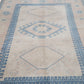 Vintage Area Rug, Oushak Rug 5x8, Turkish Rug 5x8, Rug 5x8, Home Decor, Living room Rug, Anatolia Rug ,Vintage Oushak Rug, 7325