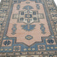 Faded Anatolian Turkish Rug, Oushak rug, Vintage Rug, Carpet rug, Area rug, 6x8 Turkish Rug, Handmade Rug, Turkey rug, Unique rug, 7326