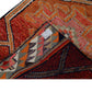 3x13 Rug Runner Bohemian ,Vintage Geometric Wool Runner rug, Oriental Runner RUG, Turkish Boho Runner rug, Oushak Runner, 7205