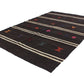 7x10 Kilim Rug, Area Handmade Kilim Rug, Turkish Vintage Kilim, Goat Hair Brown Rug, Rug Kilim, Living Room Rug, One of a Kind Rug, 6464