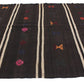 7x10 Kilim Rug, Area Handmade Kilim Rug, Turkish Vintage Kilim, Goat Hair Brown Rug, Rug Kilim, Living Room Rug, One of a Kind Rug, 6464