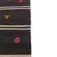 7x10 Kilim Rug, Area Handmade Kilim Rug, Turkish Vintage Kilim, Goat Hair Brown Rug, Rug Kilim, Living Room Rug, One of a Kind Rug, 6464