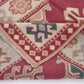 Neutral Handmade Vintage Rug , Ethnic Oushak rug , Anatolian Turkish Rug, Boho rug, Eclectic Rug, Small rug 3x5, Unique rug, Soft rug, 8655