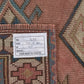 Vintage Oushak Rug , Small Turkish rug , 3x5 Area rug , Handmade Anatolian rug ,Soft rug, Antique Neutral rug, Wool rug, 8647
