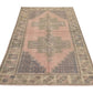 Muted Turkish Oushak Rug, Rug 5x8,Handmade Area Vintage Rug, Faded Carpet rug, One of a kind rug, Bohemian, Anatolia rug, Turkey rug, 8627