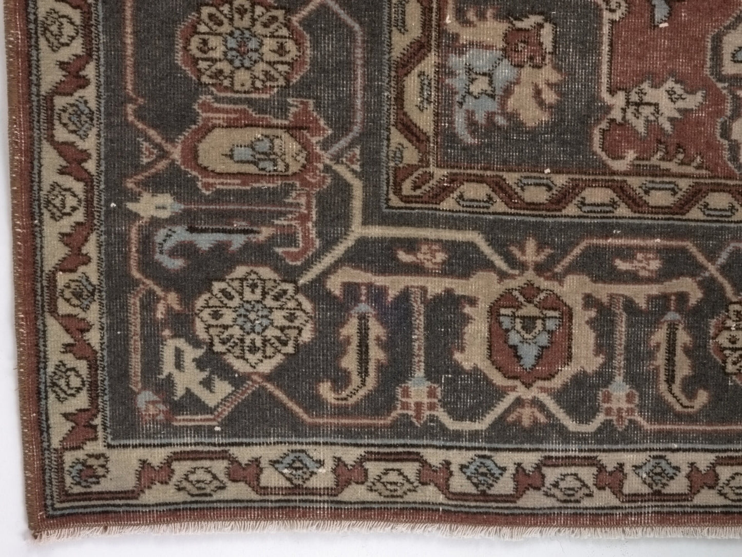 7x10 Rug, Persian Turkish Rug, Oushak Rug, Heriz Vintage Rug, Area rug 7x10, Carpet rug, Rug Living room, Large rug,Turkish Carpet, 8660