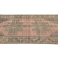 Muted Turkish Oushak Rug, Rug 5x8,Handmade Area Vintage Rug, Faded Carpet rug, One of a kind rug, Bohemian, Anatolia rug, Turkey rug, 8627