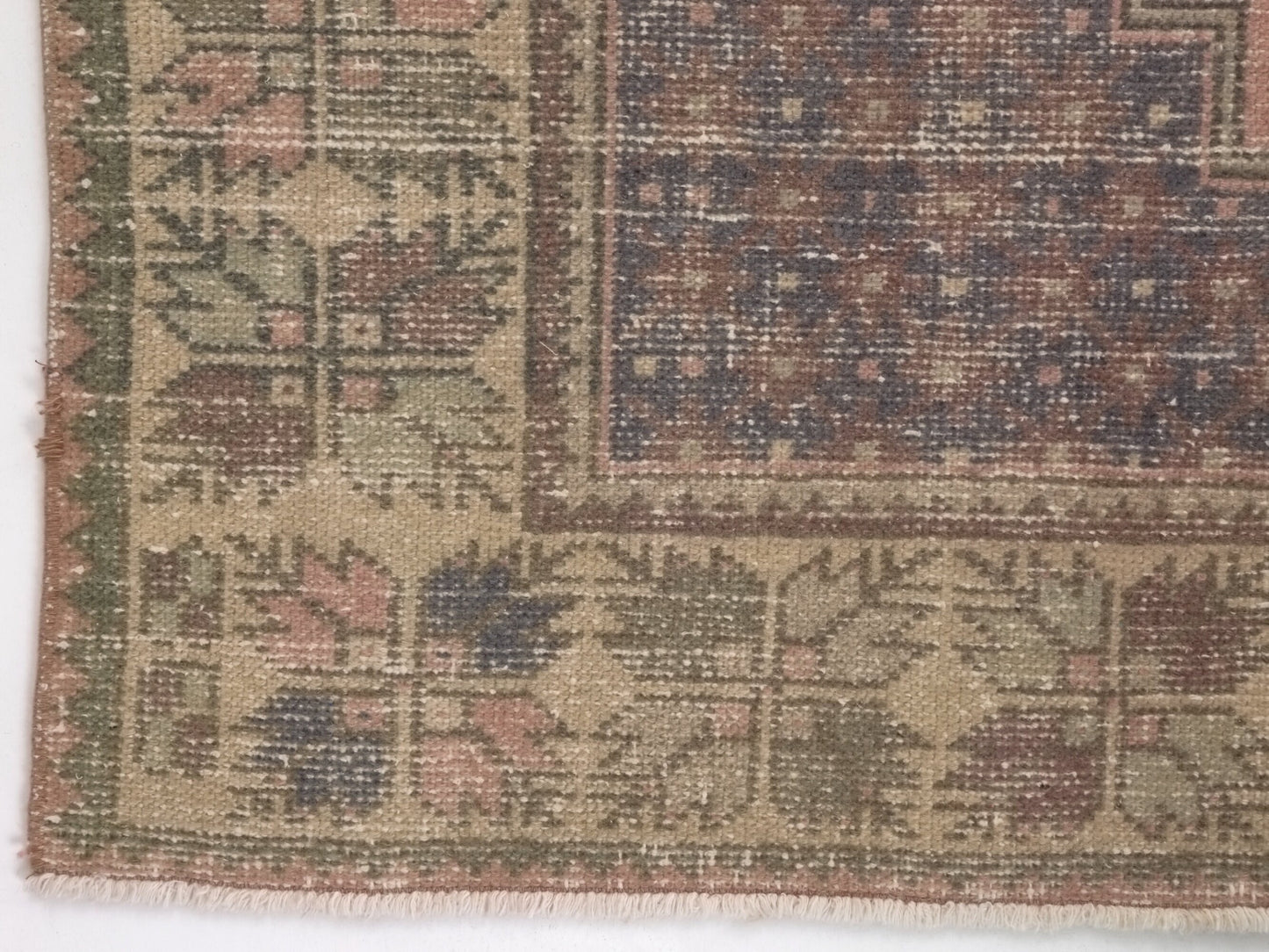 Muted Turkish Oushak Rug, Rug 5x8,Handmade Area Vintage Rug, Faded Carpet rug, One of a kind rug, Bohemian, Anatolia rug, Turkey rug, 8627