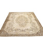 Faded Turkish rug, Area Oushak rug, Vintage rug Muted , Floral rug, Unique rug, Handmade rug, Living room, Bedroom rug,Made in Turkey, 10373