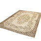 Faded Turkish rug, Area Oushak rug, Vintage rug Muted , Floral rug, Unique rug, Handmade rug, Living room, Bedroom rug,Made in Turkey, 10373