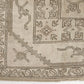 Neutral Oushak Area Rug, 7x11 Rug, One of a kind Turkish Vintage rug, Living room rug, Entryway rug, Farmhouse, Carpet rug, Wool rug, 9947