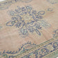Muted Oushak Rug, Oriental Turkish Rug, Faded Vintage Rug, Medallion rug, Area rug, 7x10 Rug, Bedroom rug, Living room rug, Gift Home,10342