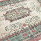 Retro Vintage Turkish Carpet Rug, 7x11 Rug, Oushak Area rug, Bohemian Rug, Handmade Rug, Rug for living room, Office rug, Bedroom rug, 10424