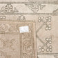 Neutral Oushak Area Rug, 7x11 Rug, One of a kind Turkish Vintage rug, Living room rug, Entryway rug, Farmhouse, Carpet rug, Wool rug, 9947