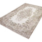 6x9 Neutral Fine Oushak Rug Handmade Floral Turkish rug Area Unique Carpet rug Rug for Bedroom Gift for Housewarming Turkey rug 10311