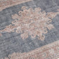 Stunning Blue Vintage Rug , Anatolian Handwoven Neutral Rug, Antique Oushak Rug , Traditional Turkish Rug , Small Rug , Navy Blue, Rug, 8719
