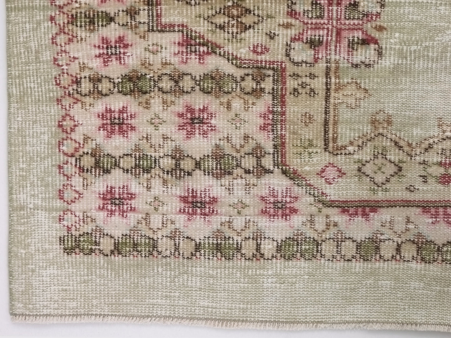 6x8 Rug, Retro Turkish Rug, Oushak Rug Medallion, Boho Vintage Rug, Area rug, Carpet rug, Unique Bedroom rug, Etsy rug, Nursery rug, 10327