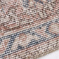 Stunning Blue Vintage Rug , Anatolian Handwoven Neutral Rug, Antique Oushak Rug , Traditional Turkish Rug , Small Rug , Navy Blue, Rug, 8719