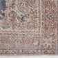Stunning Blue Vintage Rug , Anatolian Handwoven Neutral Rug, Antique Oushak Rug , Traditional Turkish Rug , Small Rug , Navy Blue, Rug, 8719