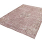 Pink Oushak rug, 6x9 Turkish rug, Carpet rug, Vintage rug, Area rug, Handmade rug, Antique rug, Turkish carpet, Neutral rug,10318