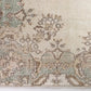 Vintage Rug, Beige rug 6x10, Handmade Rug, Turkish rug, Anatolia rug, Faded rug, Neutral Oushak rug, One of a kind rug,Made in Turkey, 10322