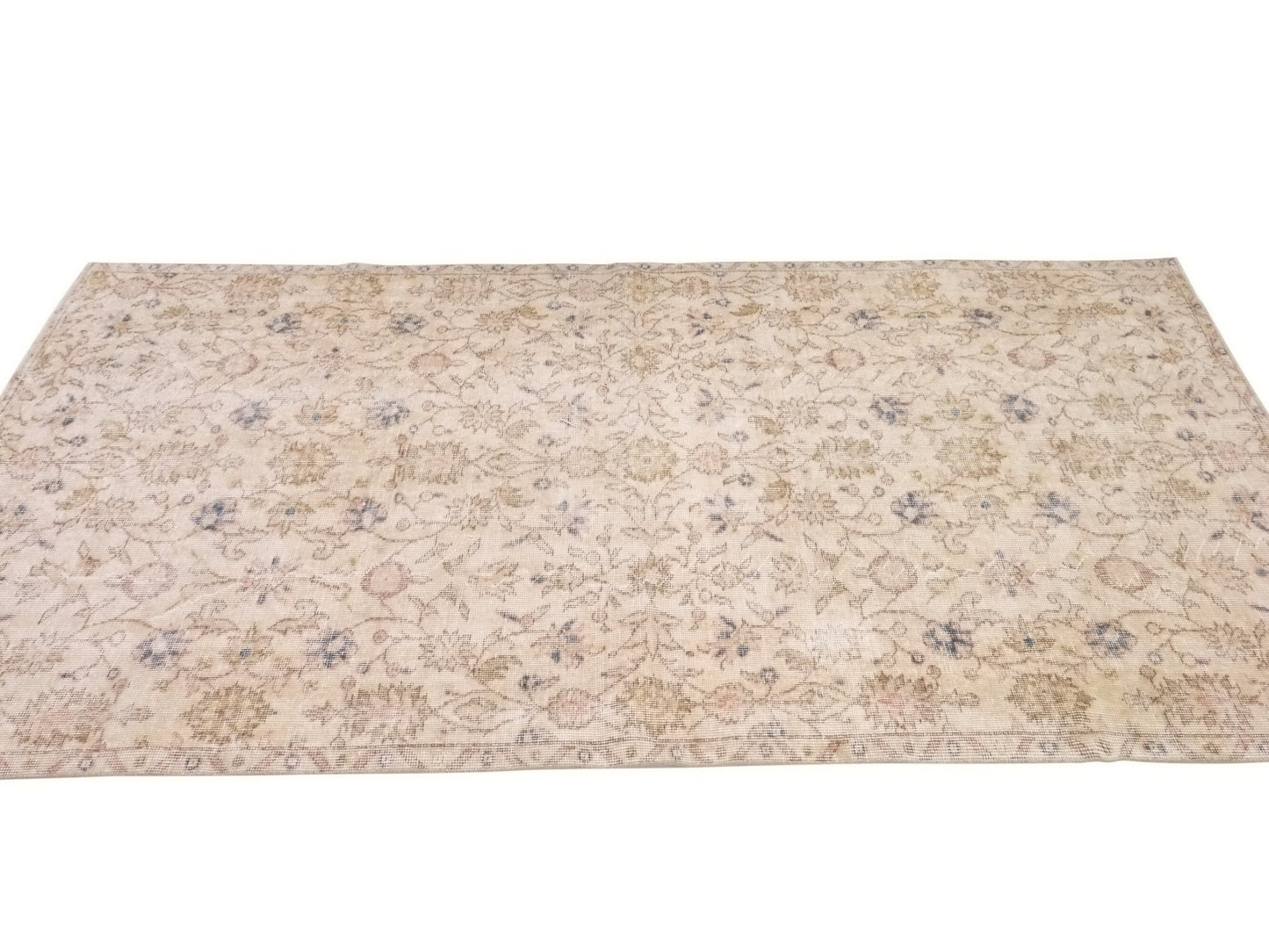 Neutral rug, 5x8 Pink Oushak rug,Muted Rug, Vintage rug, Turkish Oushak rug 5x8,Area Carpet rug, Turkey rug, Faded rug, Turkish carpet,10326