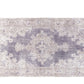 Scandinavian Oushak Rug, Turkish Rug 4x7, Handmade Vintage Rug, Bedroom Carpet rug, One of a kind Office Rug, Navy Blue, White, Rug, 10316