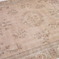 Soft Pink Oushak rug, 6x9 Turkish rug, Carpet rug, Vintage rug, Area rug, Handmade rug, Antique rug, Turkish carpet, Neutral rug,10318