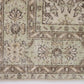 One of a kind Neutral Oushak Rug, Turkish Carpet rug, Vintage Area Rug, Faded rug, Muted rug, Beige Rug 7x10, Large rug, Unique rug, 10317