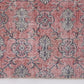 Rug 7x10 Muted Vintage Rug Unique Oushak Rug Art Deco Turkish rug Wool Handmade Rug Bedroom rug Bohemian rug Large rug Pink Rug 10312