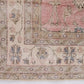 Pink Rug 7x10 Oushak Turkish Vintage Rug Carpet Rug for Living room Handmade Area Unique Rug Gift for Home Made in Anatolia 10310