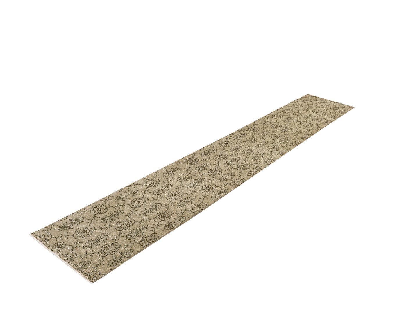 Oushak Runner 2x12, Vintage runner, Turkish runner, Rug runner 2x12, Carpet runner, Hallway rug, Kitchen rug, Entryway rug, Runner, 9573