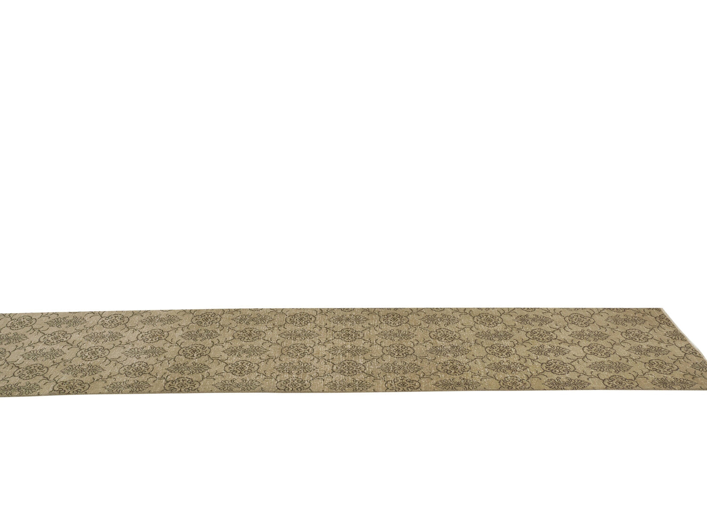 Oushak Runner 2x12, Vintage runner, Turkish runner, Rug runner 2x12, Carpet runner, Hallway rug, Kitchen rug, Entryway rug, Runner, 9573