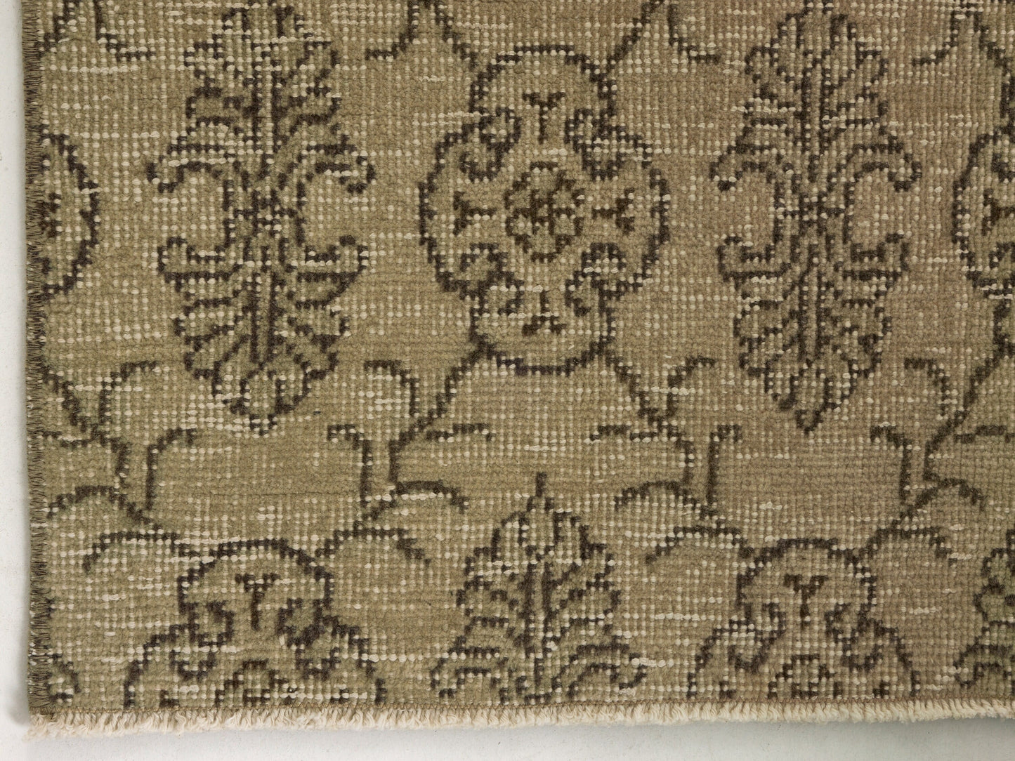 Oushak Runner 2x12, Vintage runner, Turkish runner, Rug runner 2x12, Carpet runner, Hallway rug, Kitchen rug, Entryway rug, Runner, 9573