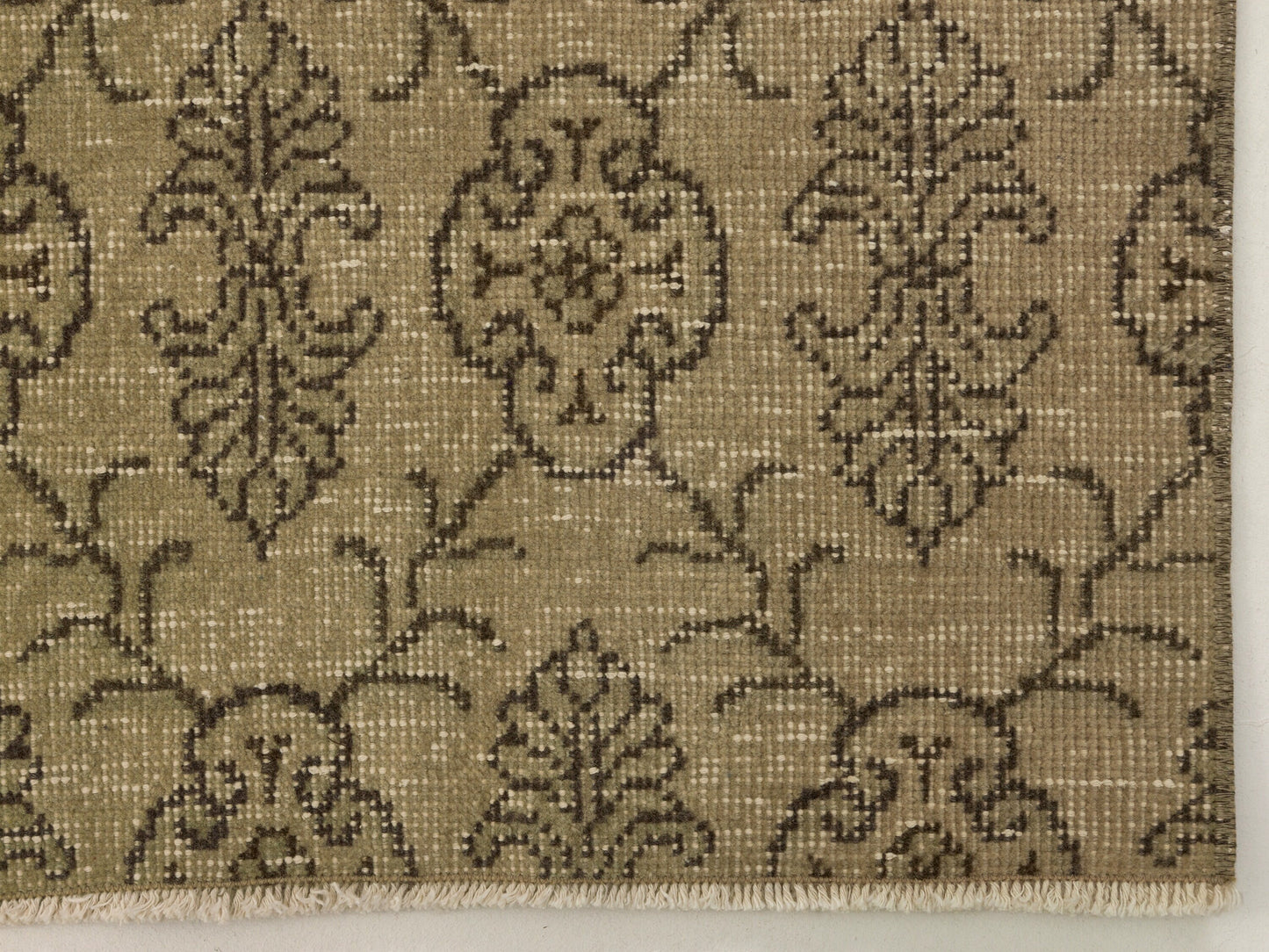 Oushak Runner 2x12, Vintage runner, Turkish runner, Rug runner 2x12, Carpet runner, Hallway rug, Kitchen rug, Entryway rug, Runner, 9573