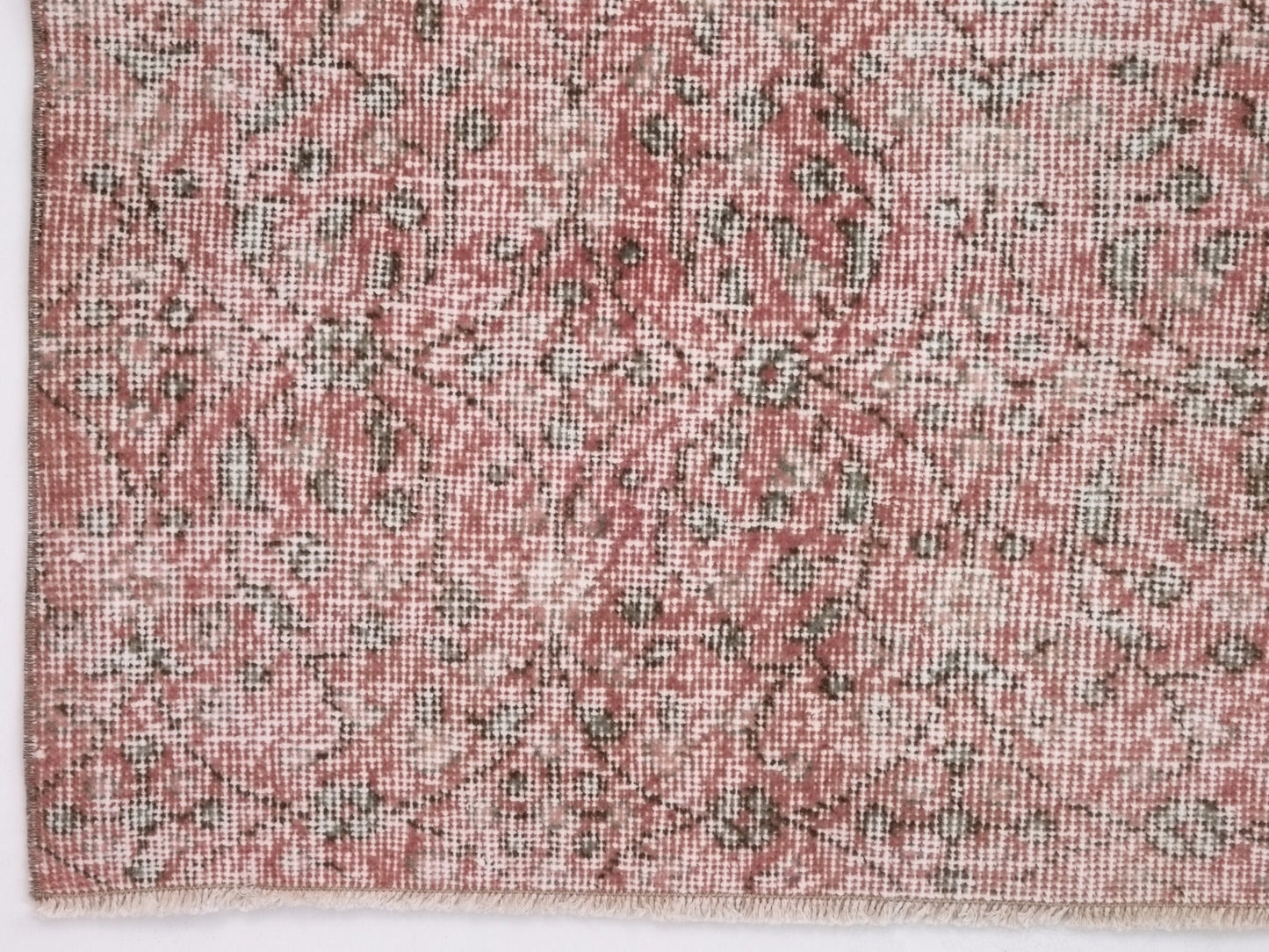 Turkish Rug, Oushak Rug, Vintage Carpet, Floral rug, Oriental rug, Ottoman rug, Vintage rug 5x7, Turkish Carpet, Handmade rug, Boho, 10298