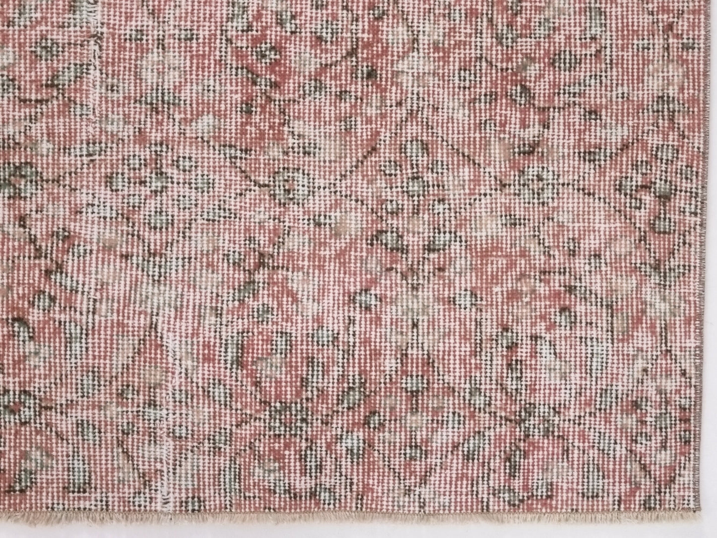 Turkish Rug, Oushak Rug, Vintage Carpet, Floral rug, Oriental rug, Ottoman rug, Vintage rug 5x7, Turkish Carpet, Handmade rug, Boho, 10298
