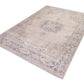 7x10 Pink rug, Turkish rug, Faded rug, Neutral Oushak rug, Vintage Area rug, Handmade Rug, One of a kind Carpet rug, Area rug 7x10, 10295