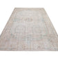 7x11 Beige rug, Turkish rug, Faded rug, Neutral Oushak rug, Vintage Area rug, Handmade Rug, One of a kind Carpet rug, Area rug 7x11, 10220