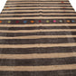 Organic Brown Kilim Rug, Turkish Kilim, Neutral Vintage Rug, Turkish Rug, Handmade Flat Weave Area Rug, Brown Rug 8x11, Old Kilim Rug, 7172