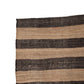 Organic Brown Kilim Rug, Turkish Kilim, Neutral Vintage Rug, Turkish Rug, Handmade Flat Weave Area Rug, Brown Rug 8x11, Old Kilim Rug, 7172
