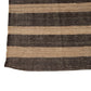 Organic Brown Kilim Rug, Turkish Kilim, Neutral Vintage Rug, Turkish Rug, Handmade Flat Weave Area Rug, Brown Rug 8x11, Old Kilim Rug, 7172